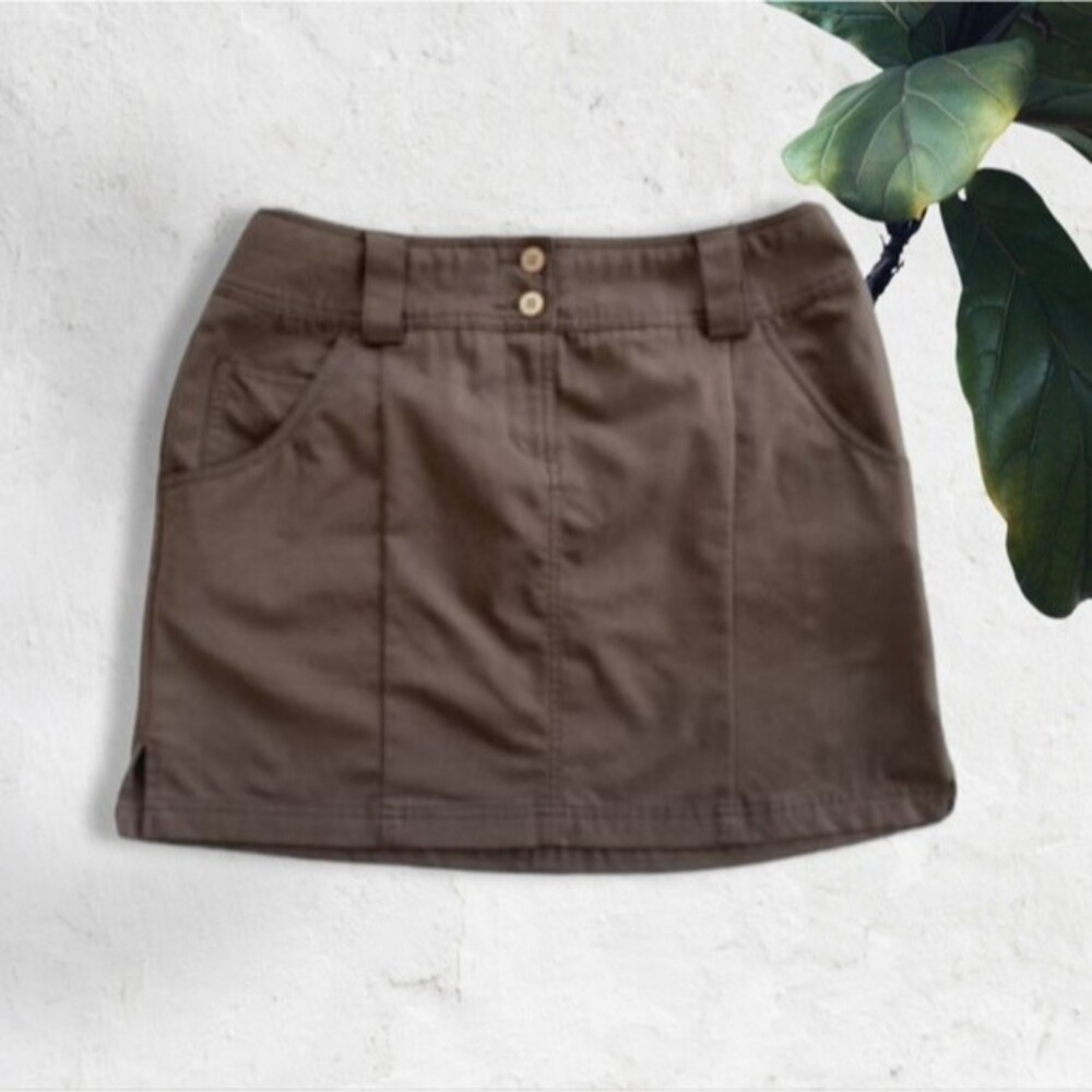Adidas ClimaCool Brown Golf Active Athleisure Skirt Size 12